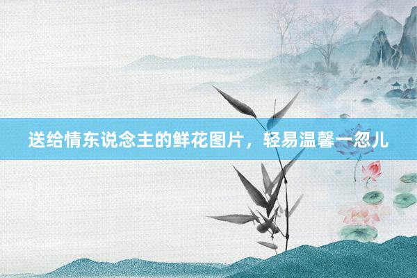 送给情东说念主的鲜花图片，轻易温馨一忽儿
